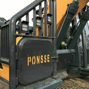 Taylor and Braithwaite - Ponsse UK H7 Harvester Head Hyundai HX220L