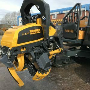 Taylor and Braithwaite - Ponsse UK H7 Harvester Head Hyundai HX220L
