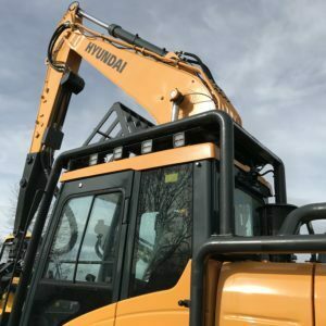 Taylor and Braithwaite - Ponsse UK H7 Harvester Head Hyundai HX220L