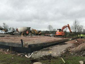 Taylor and Braithwaite - New shed