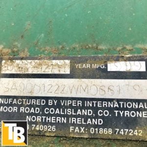 Taylor and Braithwaite - Viper Sizer 122