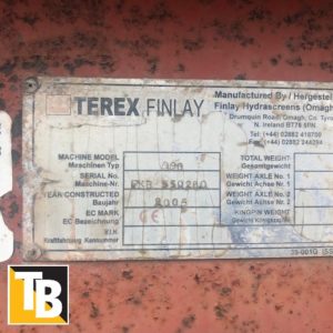 Taylor adn Braithwaite - Terex 390