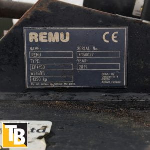 Taylor and Braithwaite - Remu EP4150 Screening Bucket
