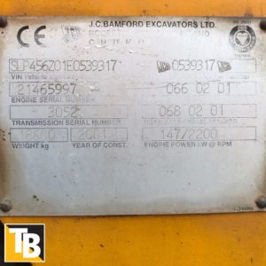 Taylor and Braithwaite - JCB 456